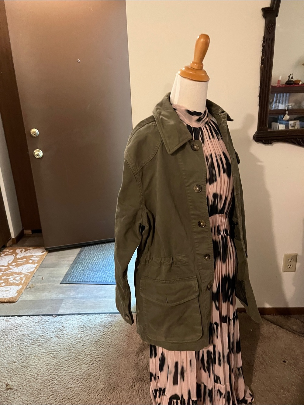 Banana Republic Olive Green Utility Jacket